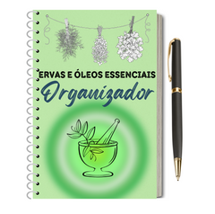 Organizar de ervas e óleos